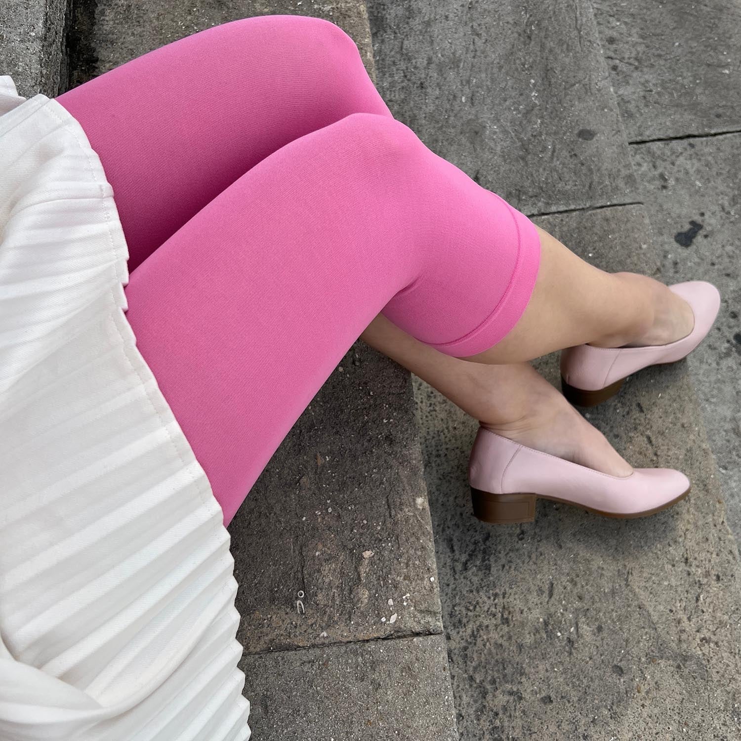 Stay Cool Capri Tights - Pink Lady - Tights & Clothes In Sizes 1