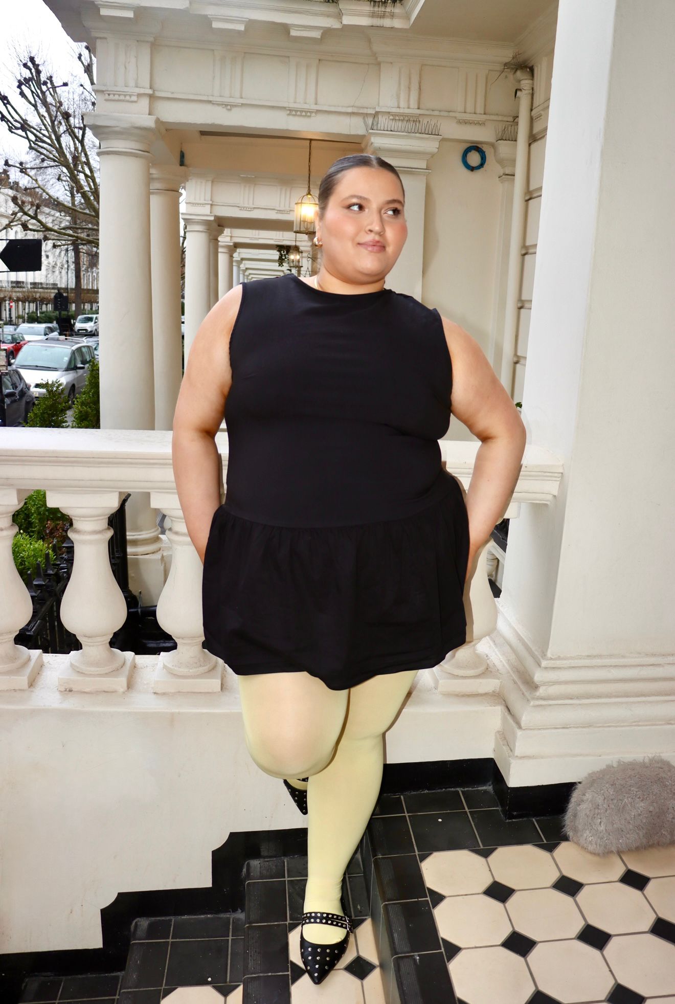 Super Opaque 120 Denier Tights - Butter