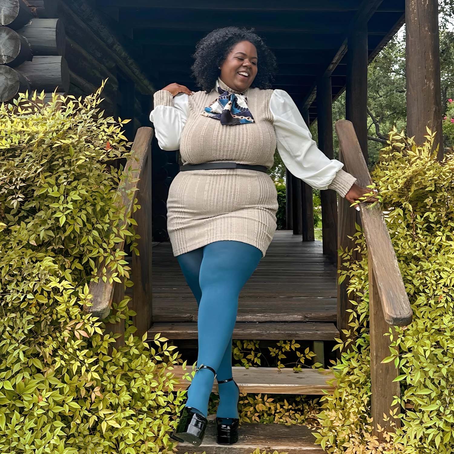 Opaque Tights - Bone China - Tights & Clothes In Sizes 1-34 - Snag