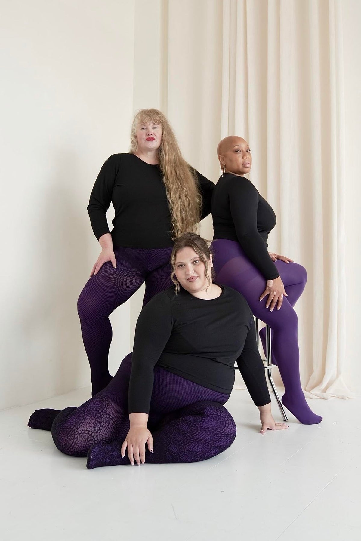 Super Opaque 120 Den Tights - Fancy Darkness