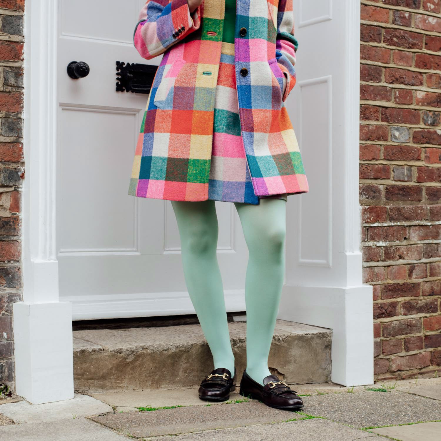 Super Opaque 120 Denier Tights - Chalcedony