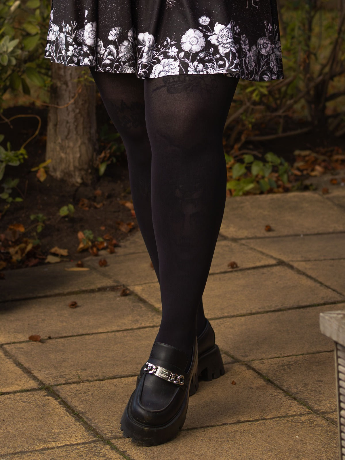 Opaque 80 Den Tights - Black