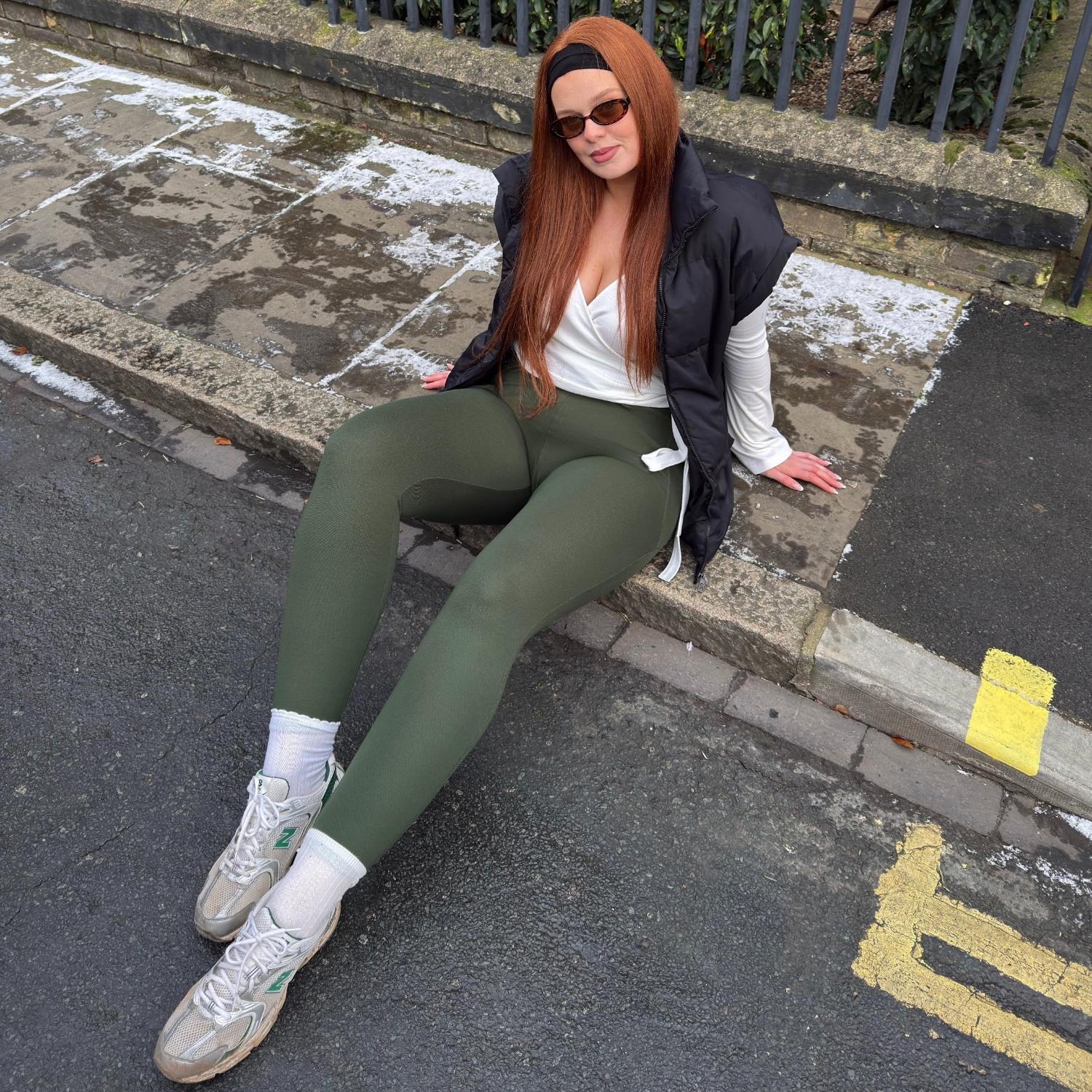 Squat Proof Leggings - Secret Garden