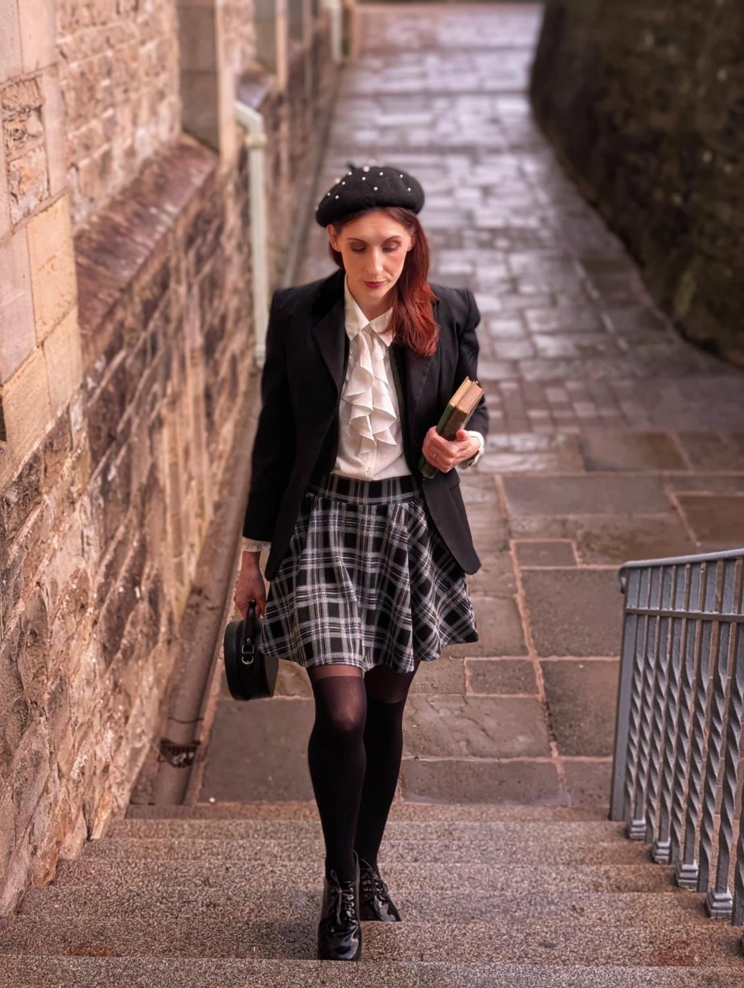 Cairn Plaid Mini Skirt | High Waisted Skater Skirt | Snag – Snag US