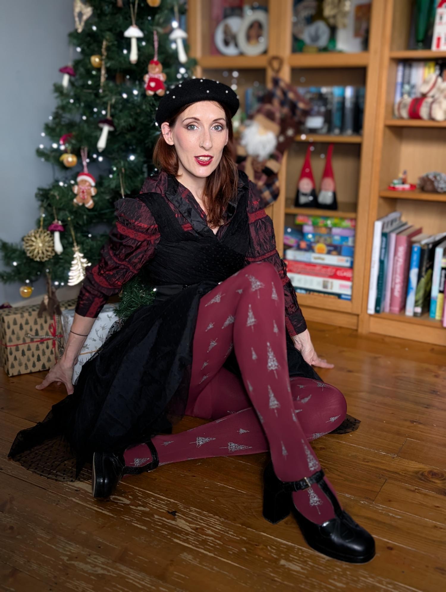 Christmas Tights - Festive Forest