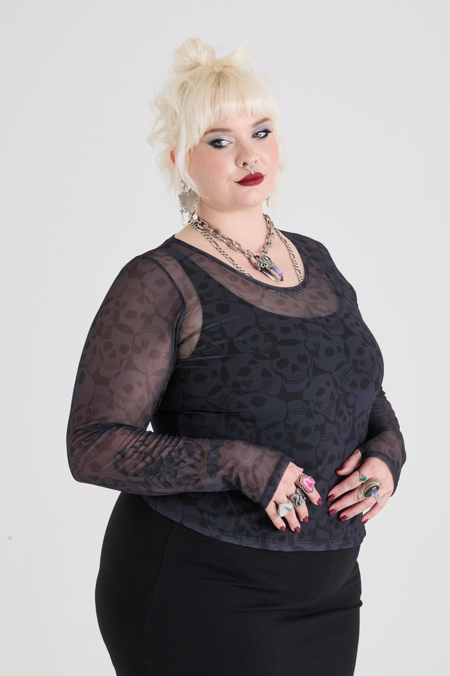 Mesh Top - Catacomb