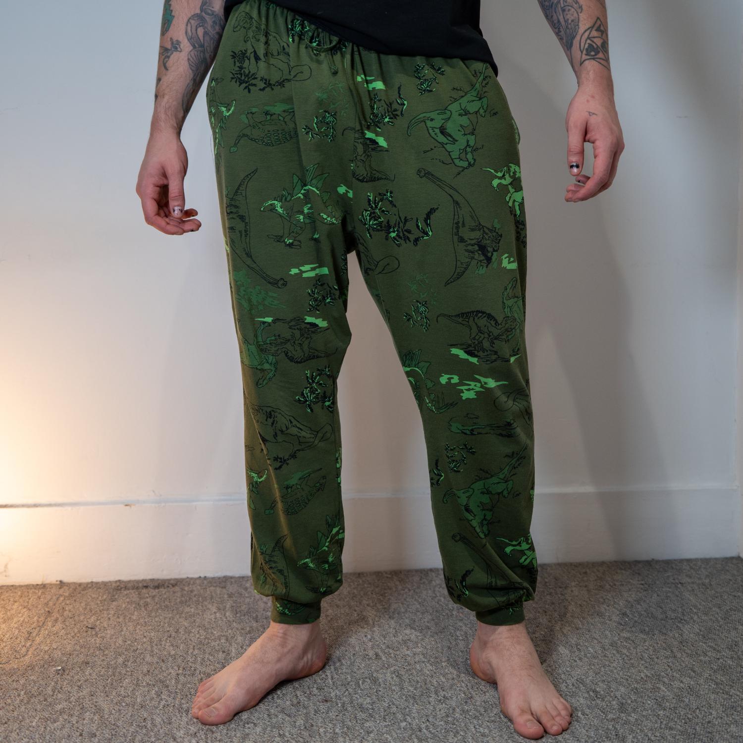 Organic Cotton PJ Bottoms - Dino