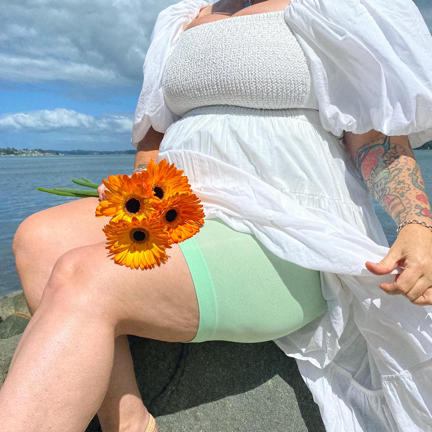 chub rub shorts for under dresses Stay Cool Chub Rub Shorts - Ice Blast