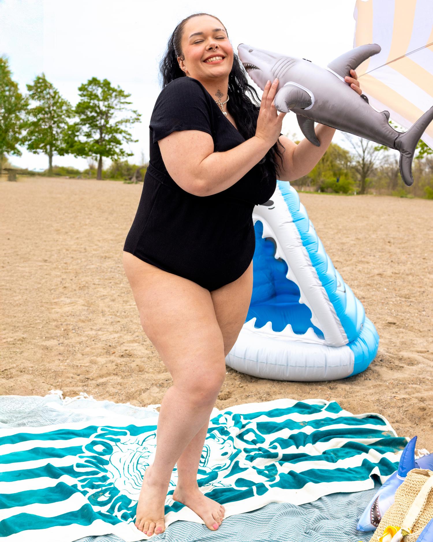 You Got To Yell Swimsuit - Black