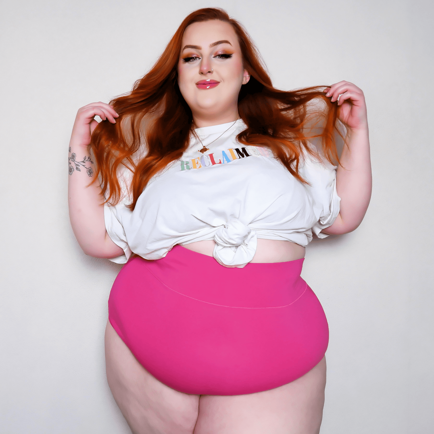 Organic Cotton Super High Waist Panties - Barbara