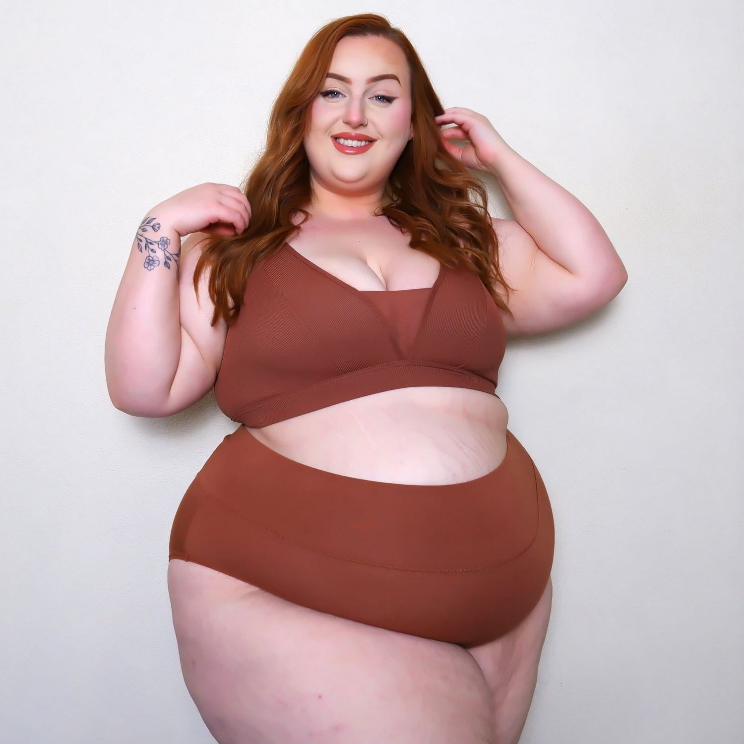 Organic Cotton Full Brief Panties - Root Beer