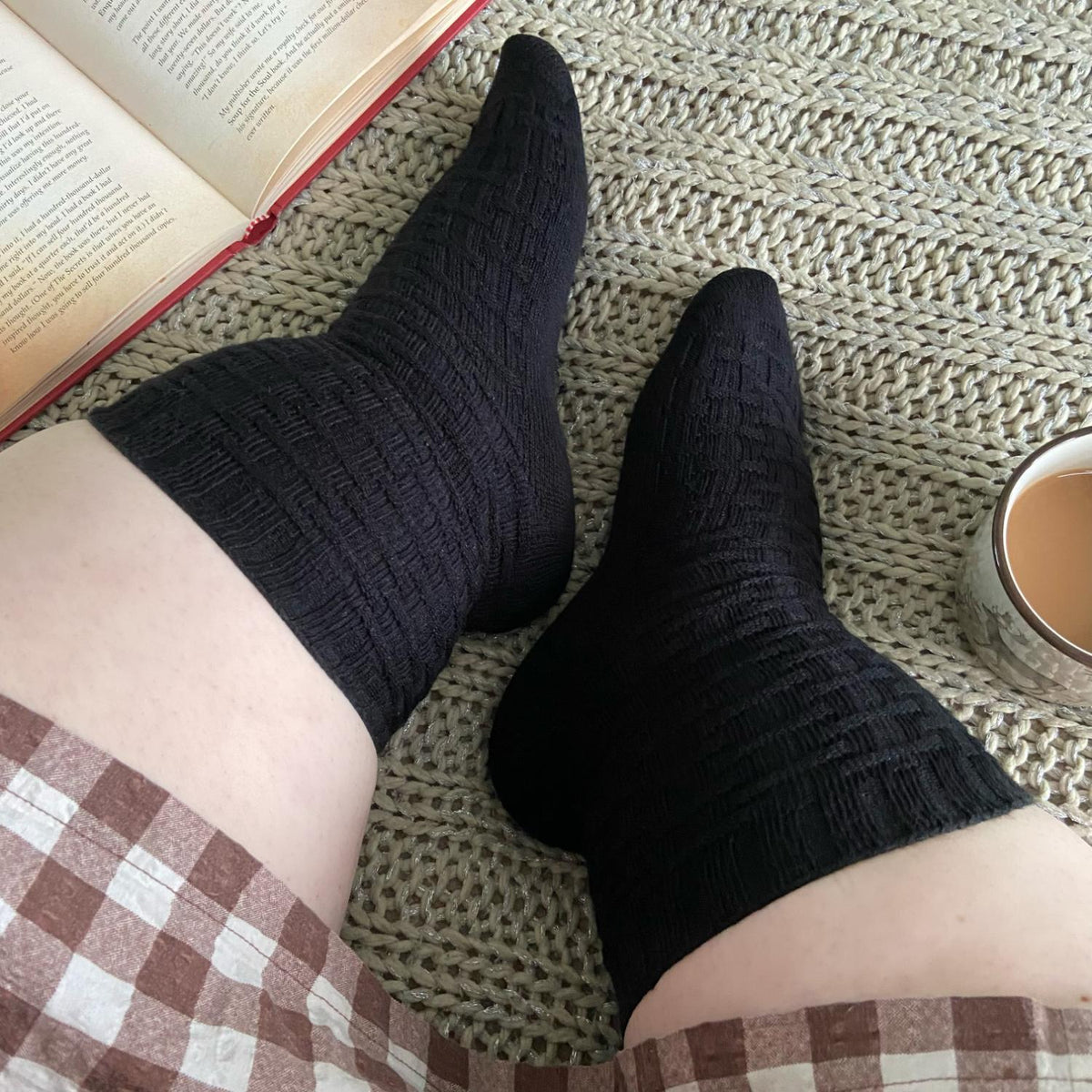 Everyday Crew Socks - Black