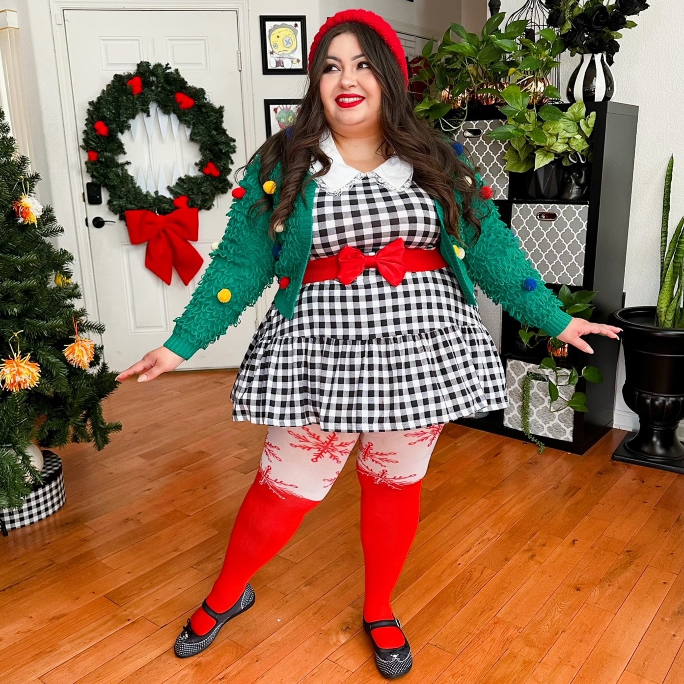 Christmas Tights - Sexy Snowflake