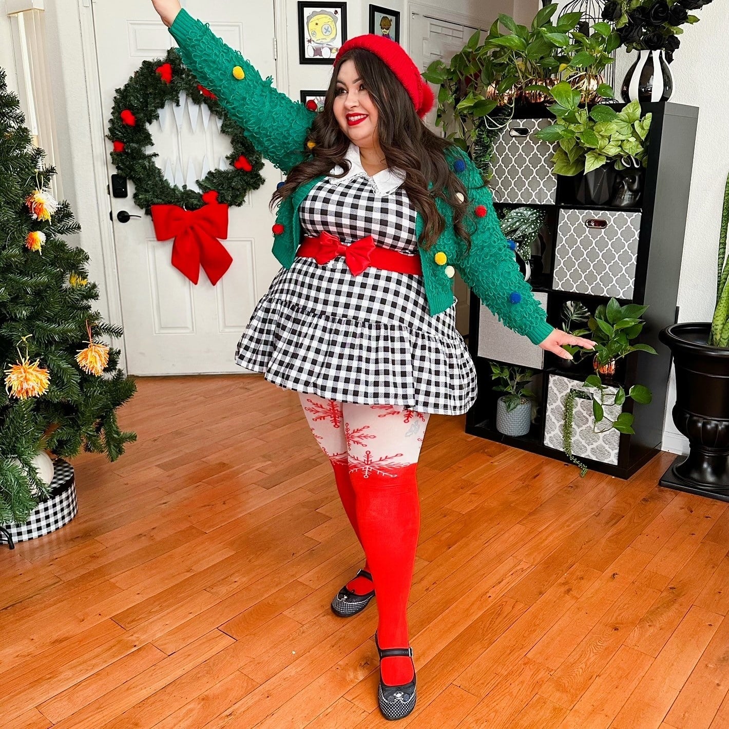 Christmas Tights - Sexy Snowflake