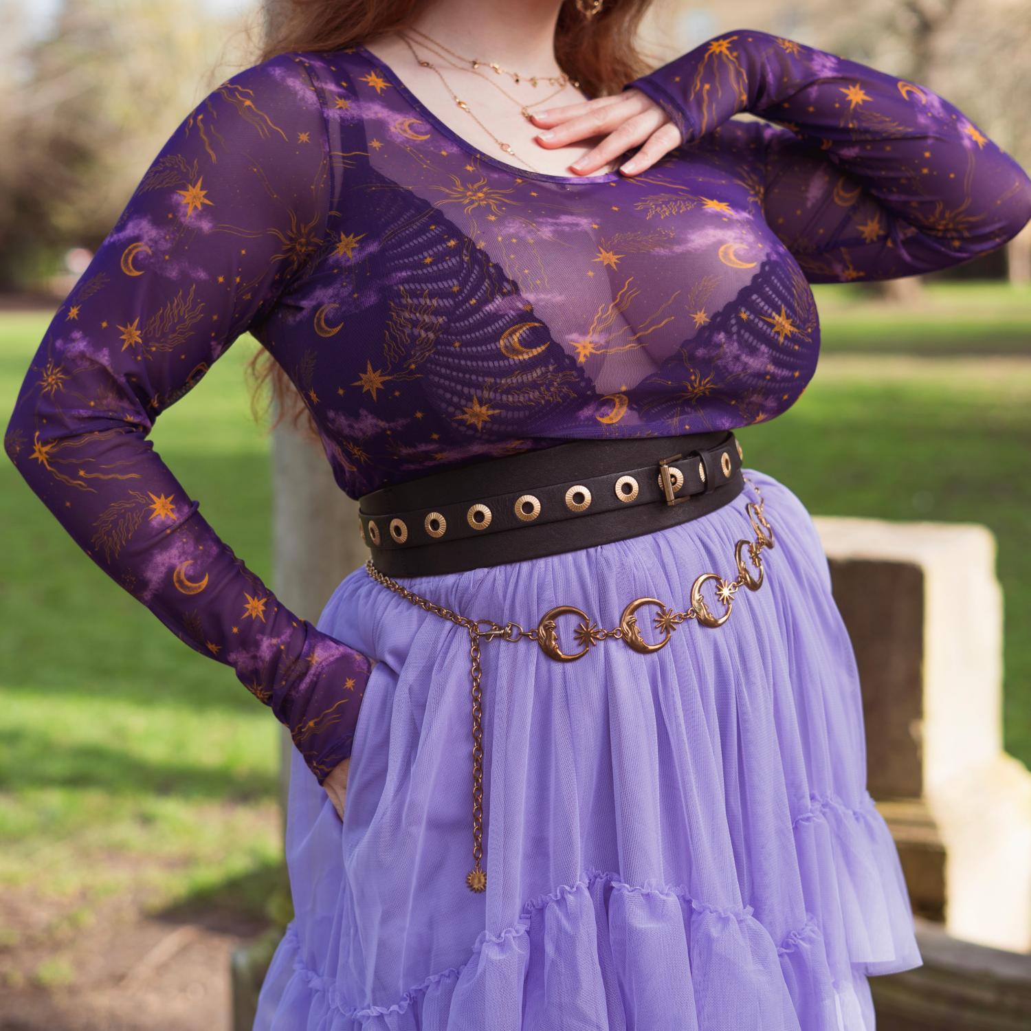 Mesh Top - Celestial