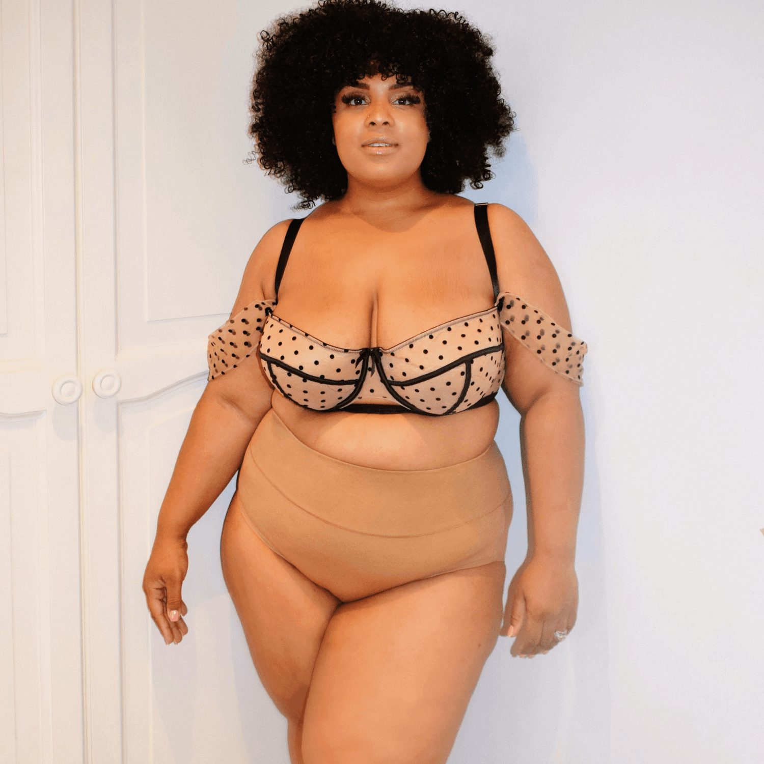 Organic Cotton Full Brief Panties - Caramel