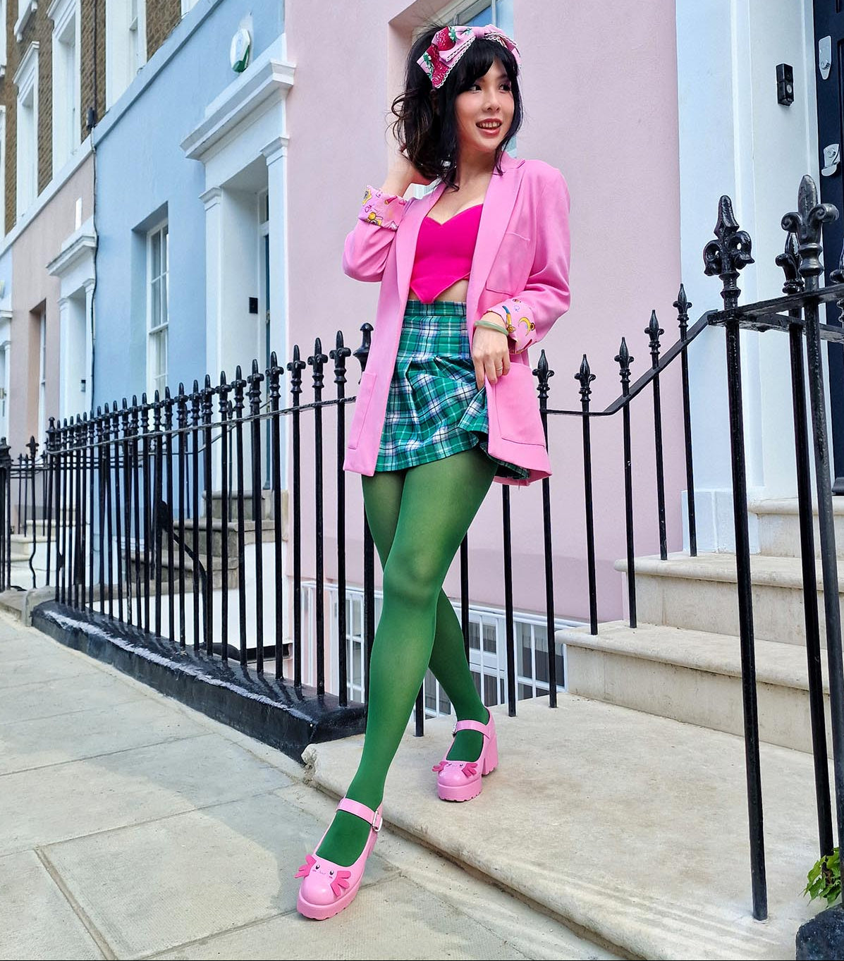 Semi-Opaque 50 Denier Tights - Petit Pois