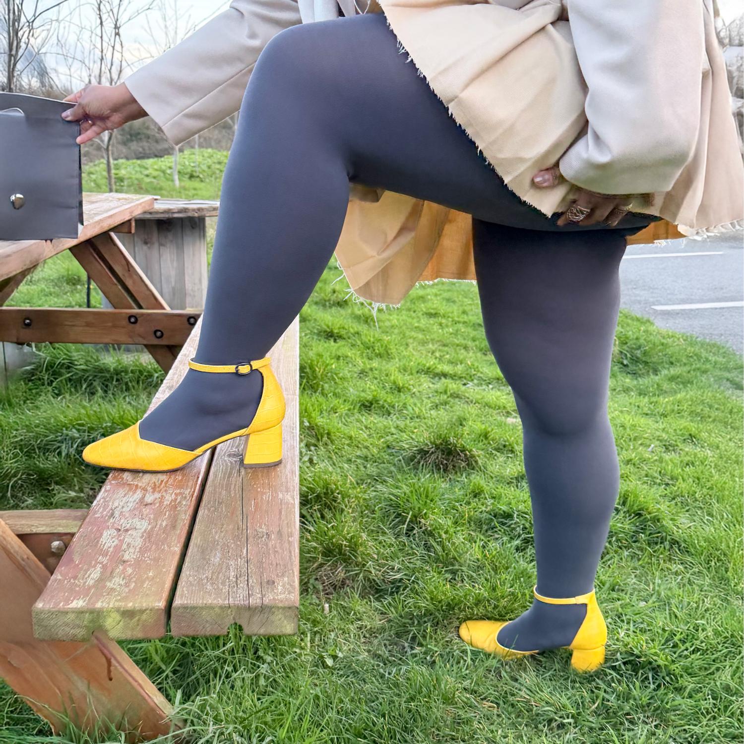 Stay Cool 80 Denier Tights - Slate