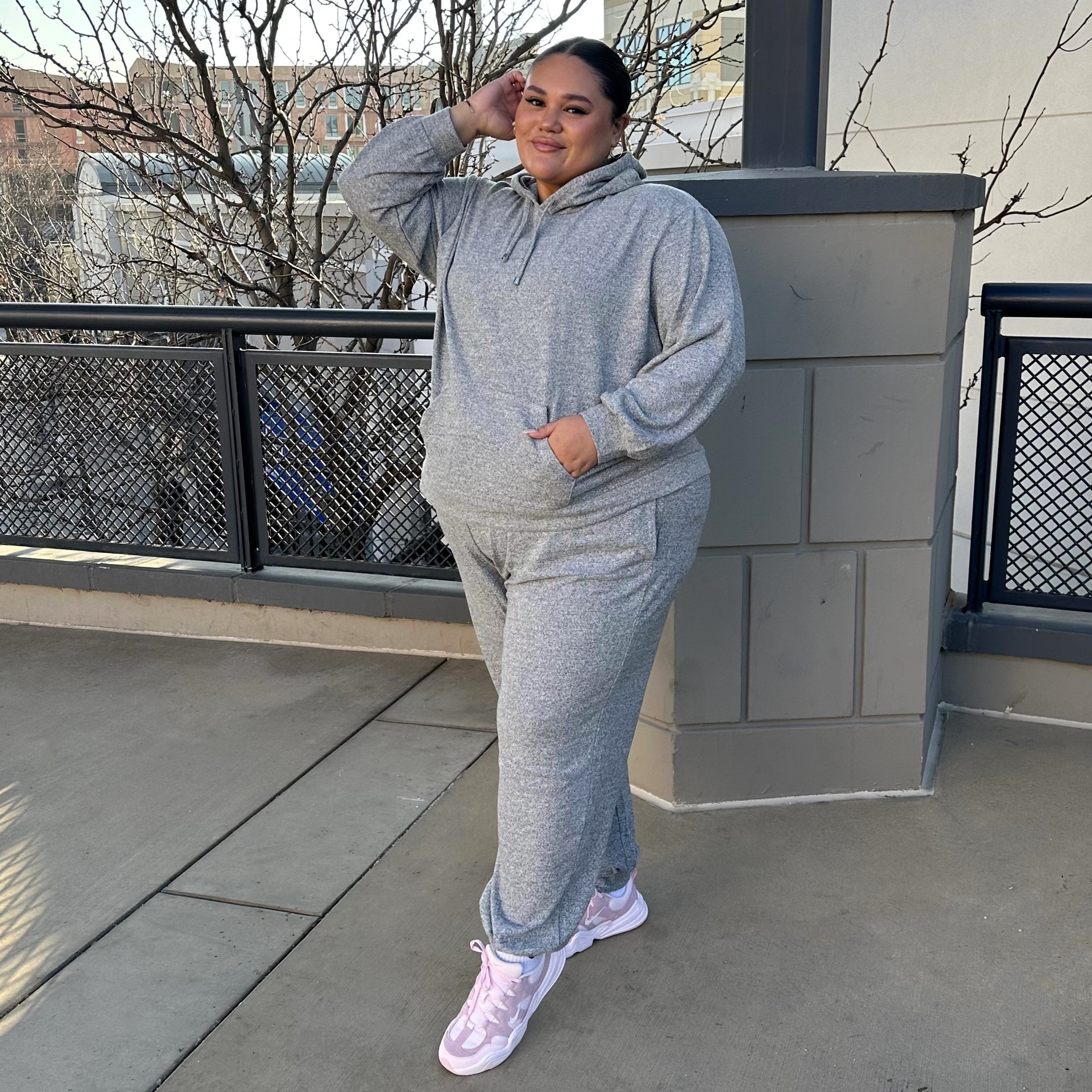 Grey Marl Sweatpants Snag – Snag US - Main Image