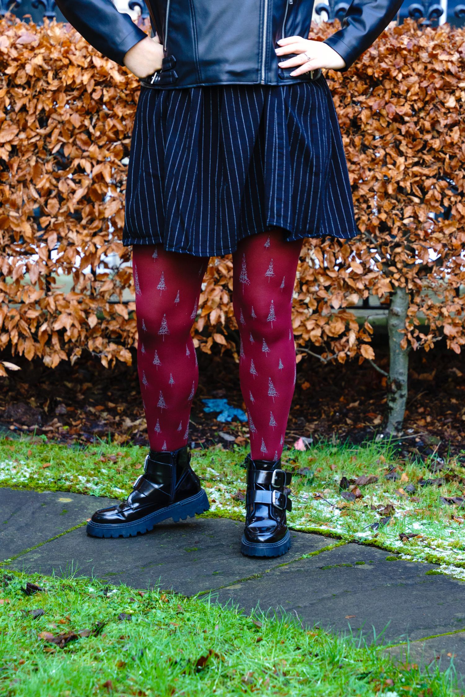 80 Denier Opaque Tights - Enchanted Forest