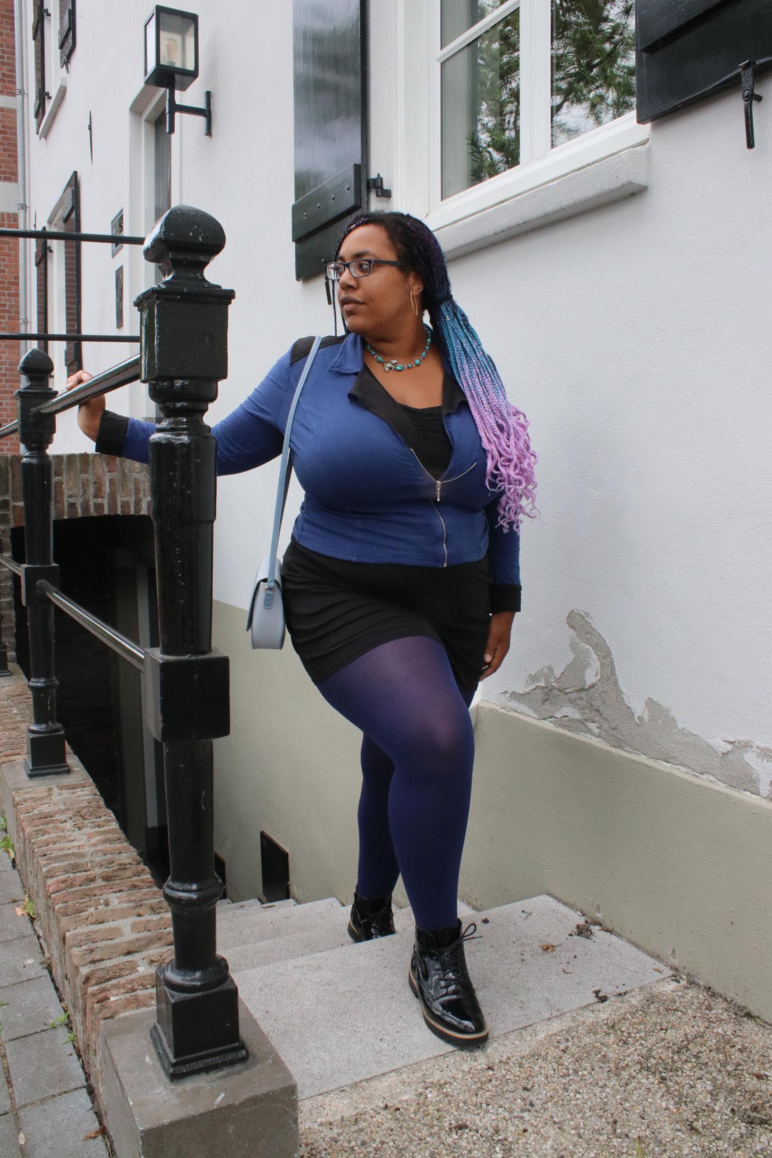 Classic Navy Tights - 80 Denier Castor Oil Tights – Snag US