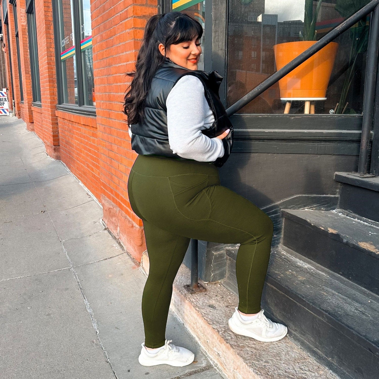 Squat Proof Leggings - Secret Garden