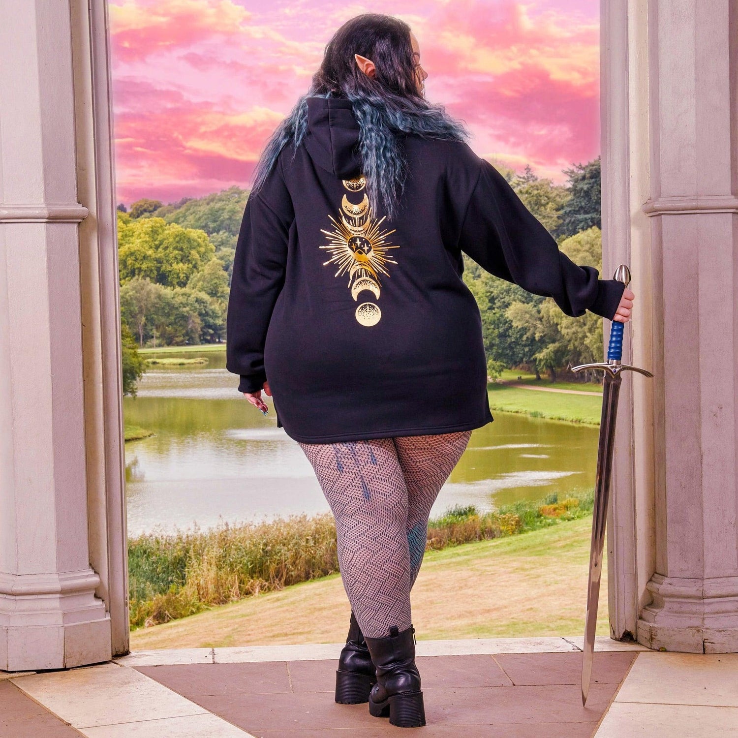 ACOTAR Longline Hoodie - High Lady