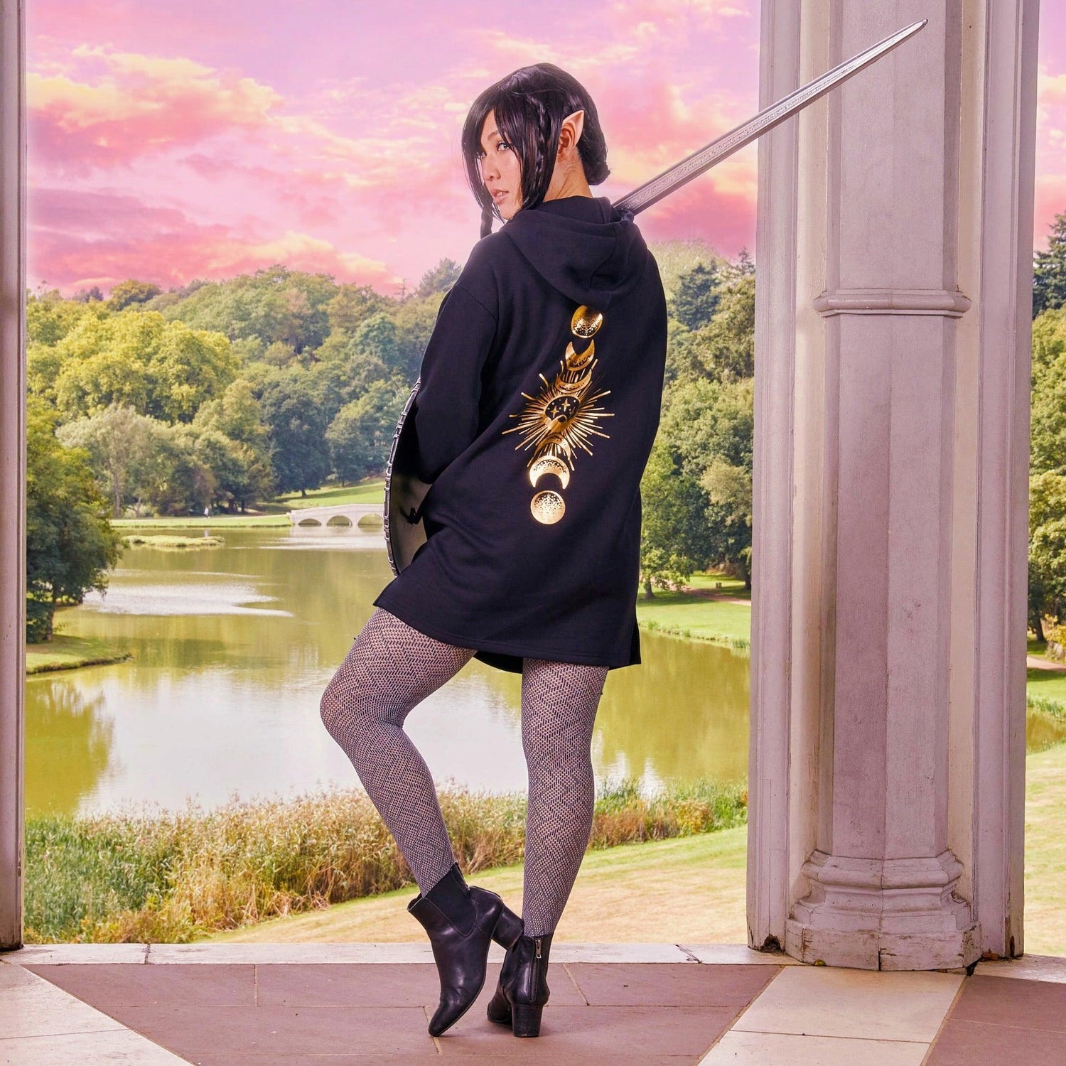 ACOTAR Longline Hoodie - High Lady