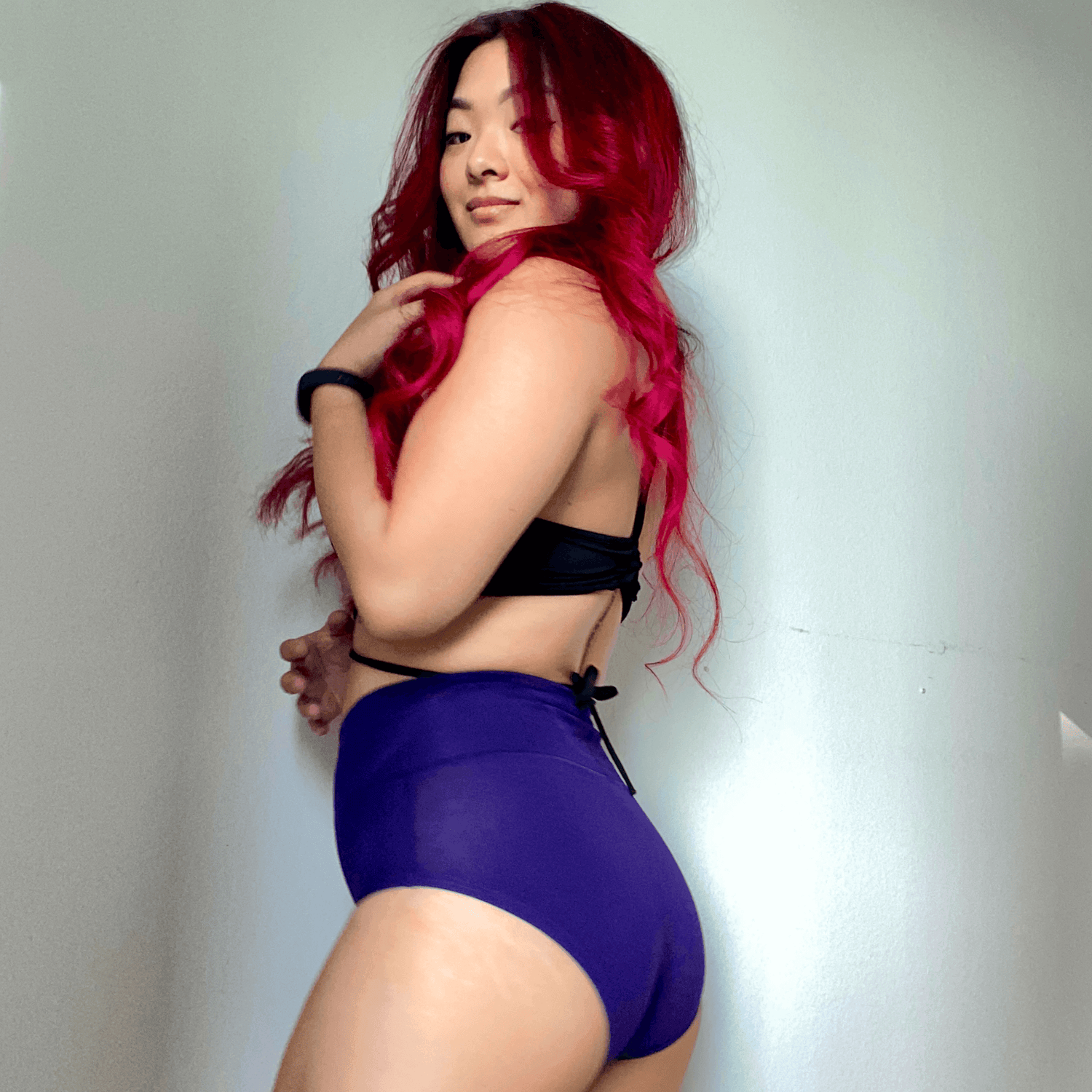 Organic Cotton Full Brief Panties - Suffragette Purple