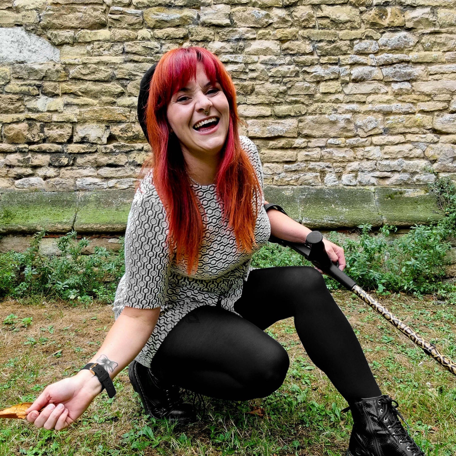 Opaque 80 Den Tights - Black