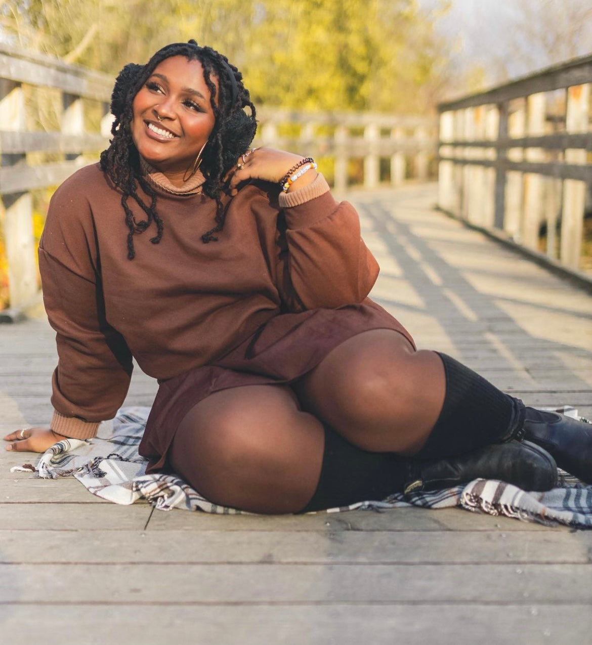 Semi-Opaque 50 Den Tights - Hot Chocolate
