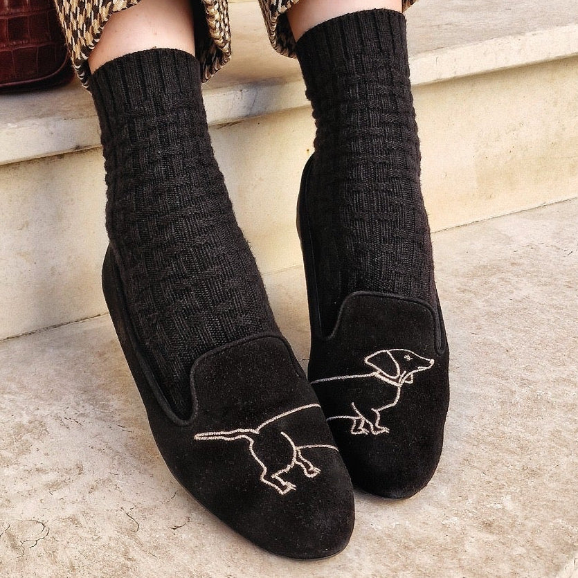 Everyday Crew Socks - Black