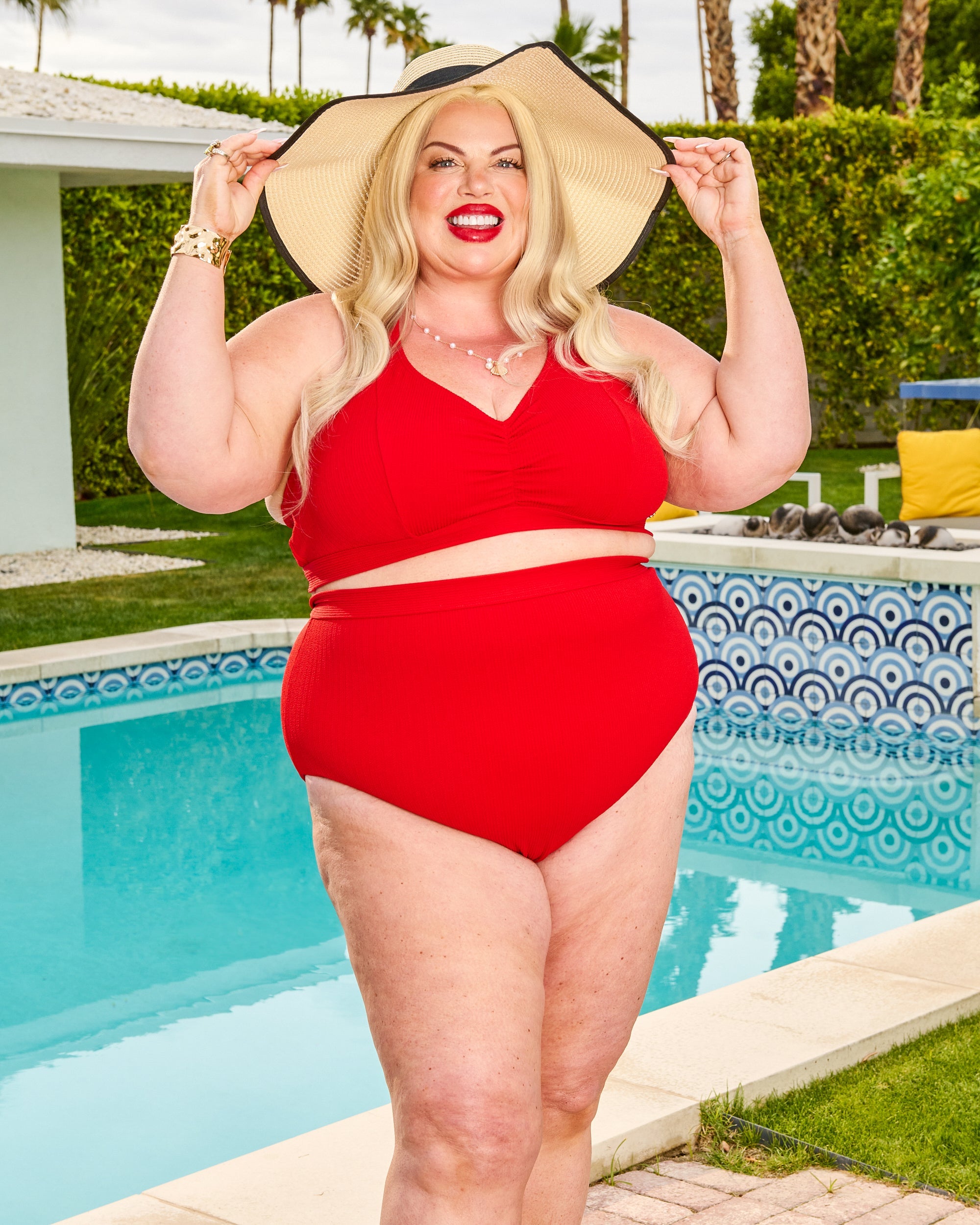 Tidelands Bikini - Red - Tights & Clothes In Sizes 1-34 - Snag