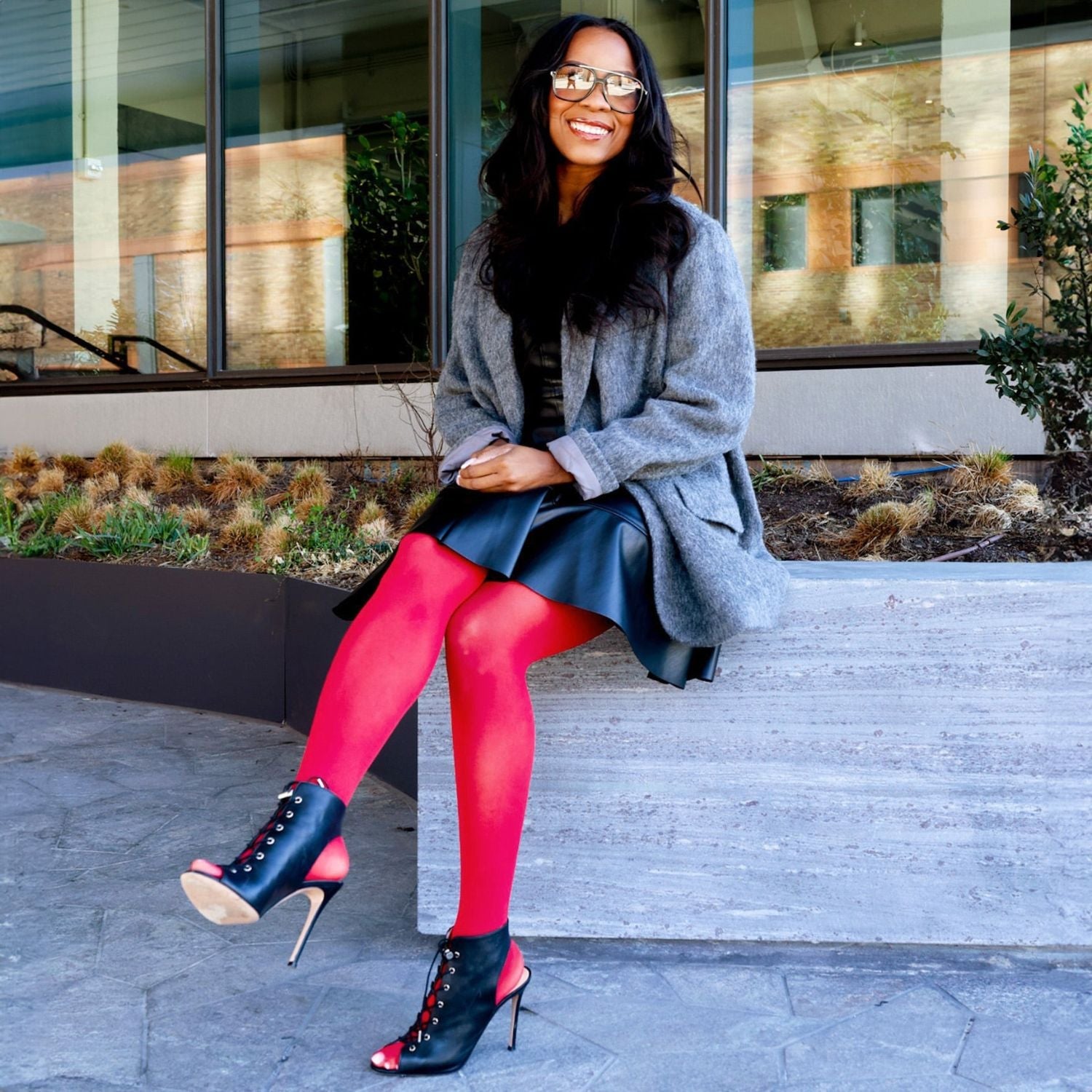 30 Denier Pirouette Red Tights Snag – Snag US