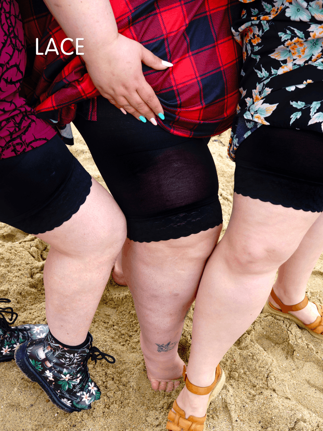 3 Pack Classic Black Bundle - Stay Cool Chub Rub Shorts