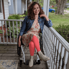 80 Denier Tights - Peach Party - Snag