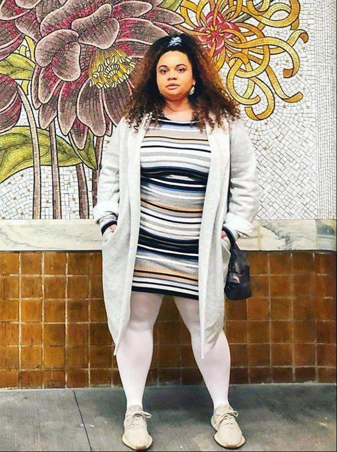 Opaque 80 Den Tights - Snowball