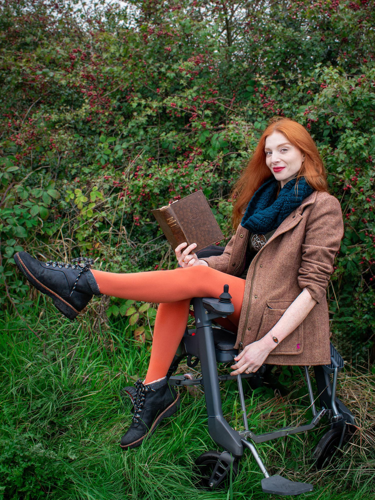 Super Opaque 120 Den Tights - Pumpkin Spice