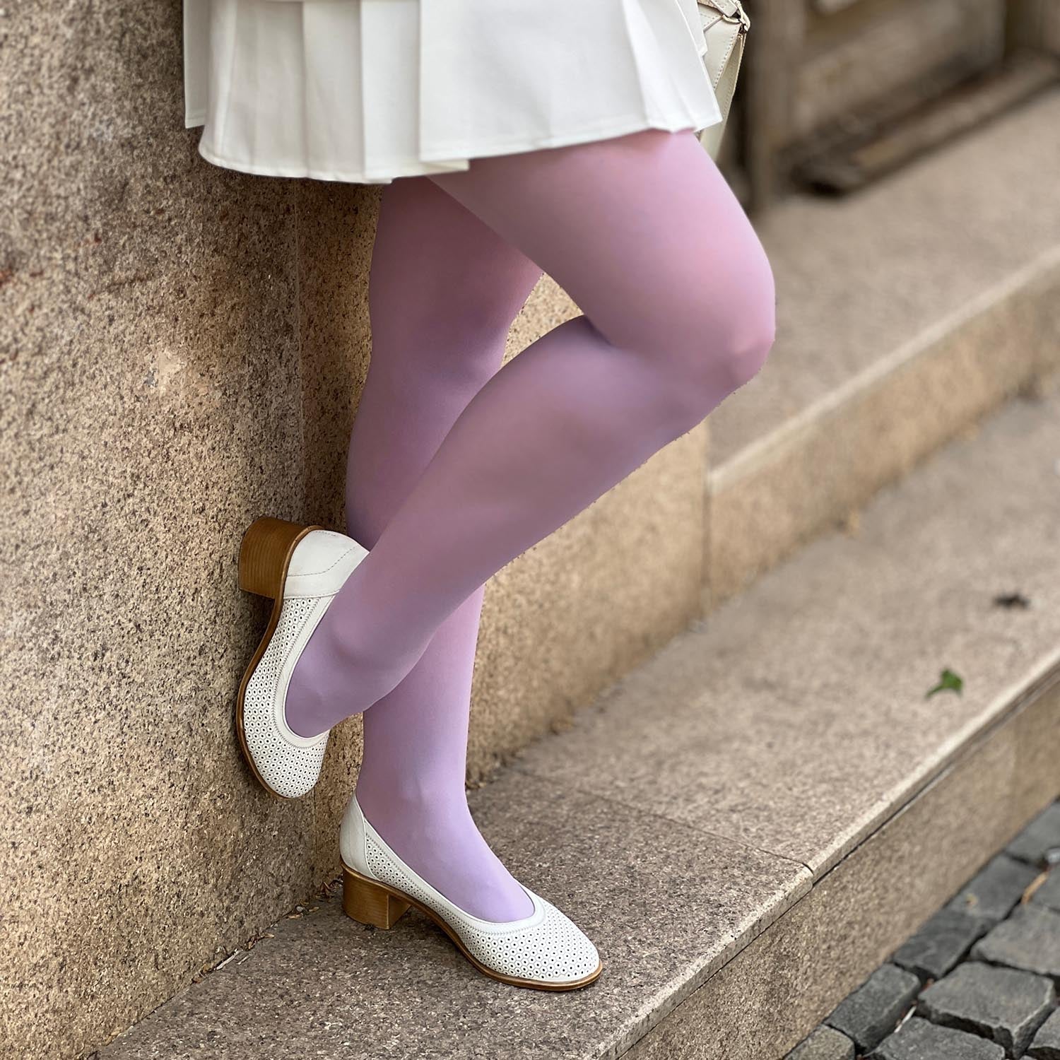 50 Denier Tights - Wisteria - Tights & Clothes In Sizes 1-34