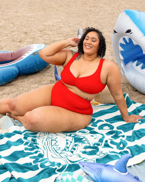 Tidelands Bikini - Red - Tights & Clothes In Sizes 1-34 - Snag