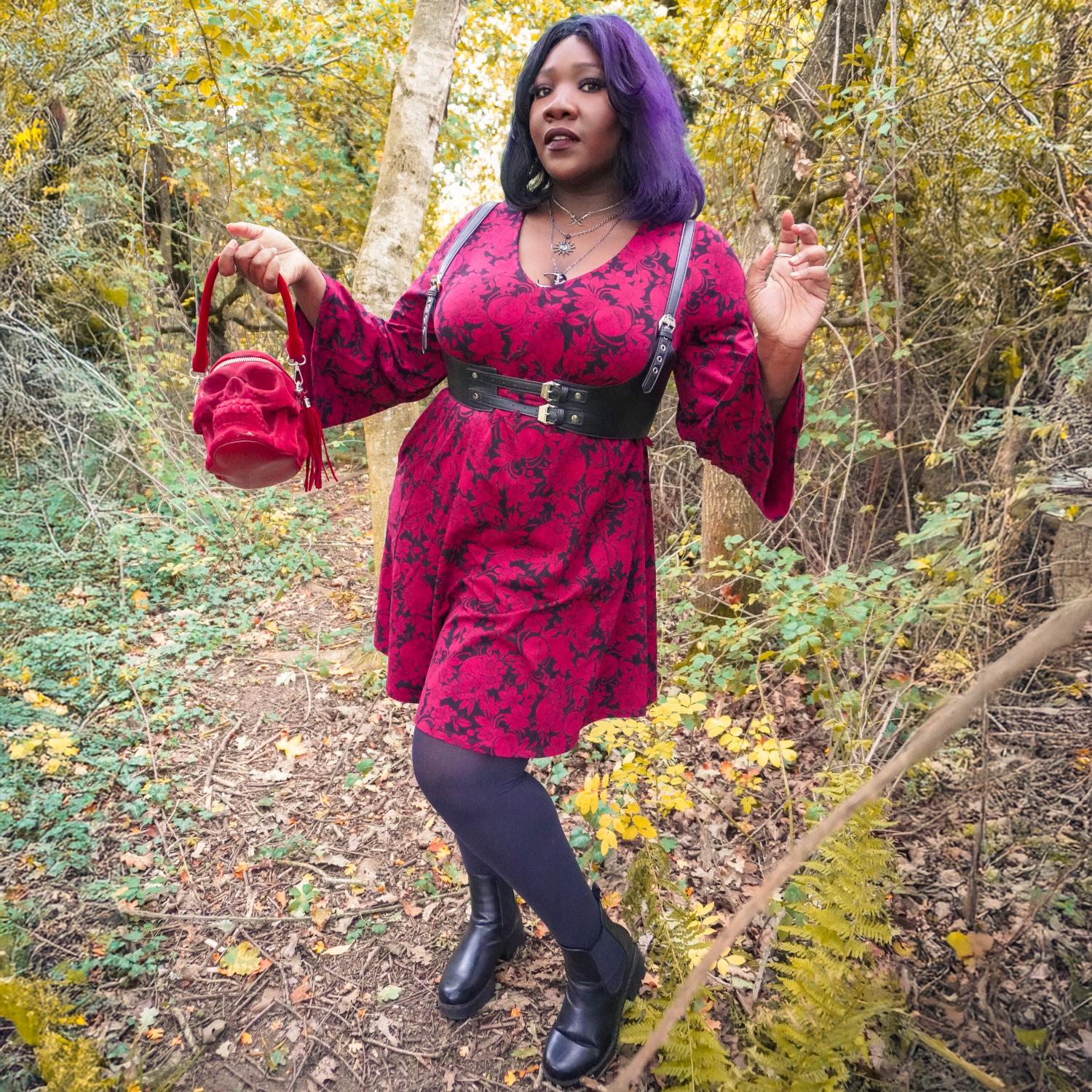Danu Bell Sleeve Mini Dress