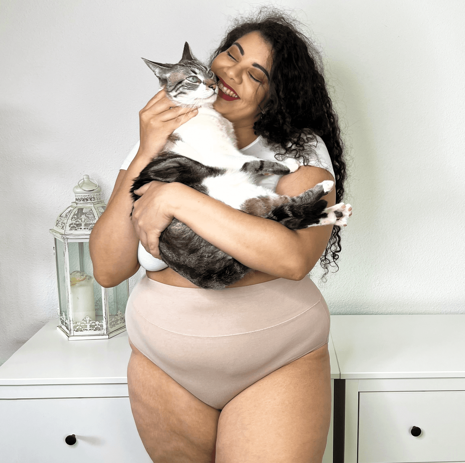 Organic Cotton Full Brief Panties - Milk Bottle