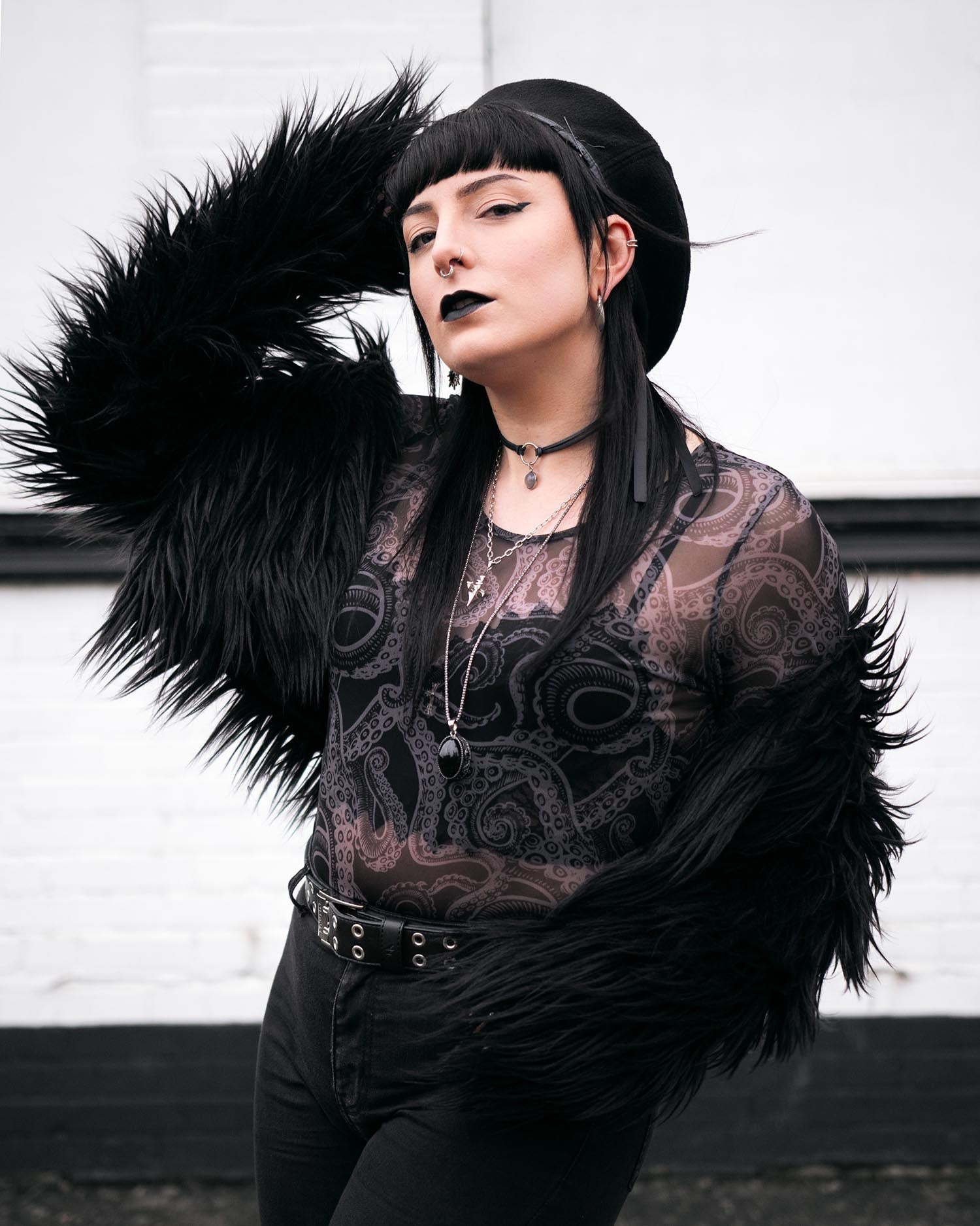 Kraken's Embrace Mesh Top | Goth Clothing | Snag – Snag US