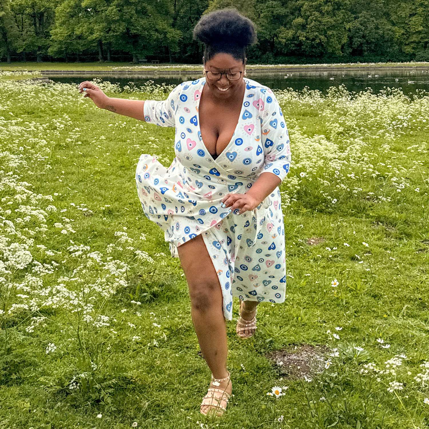 spring wrap dress Mati Wrap Dress
