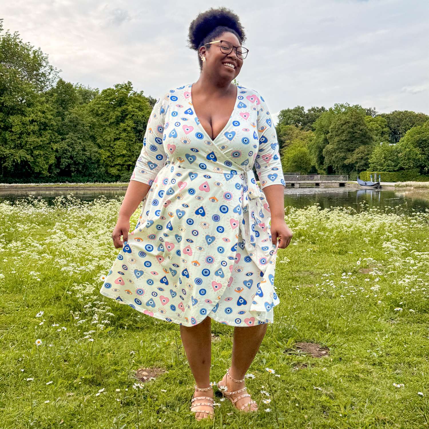 spring wrap dress Mati Wrap Dress