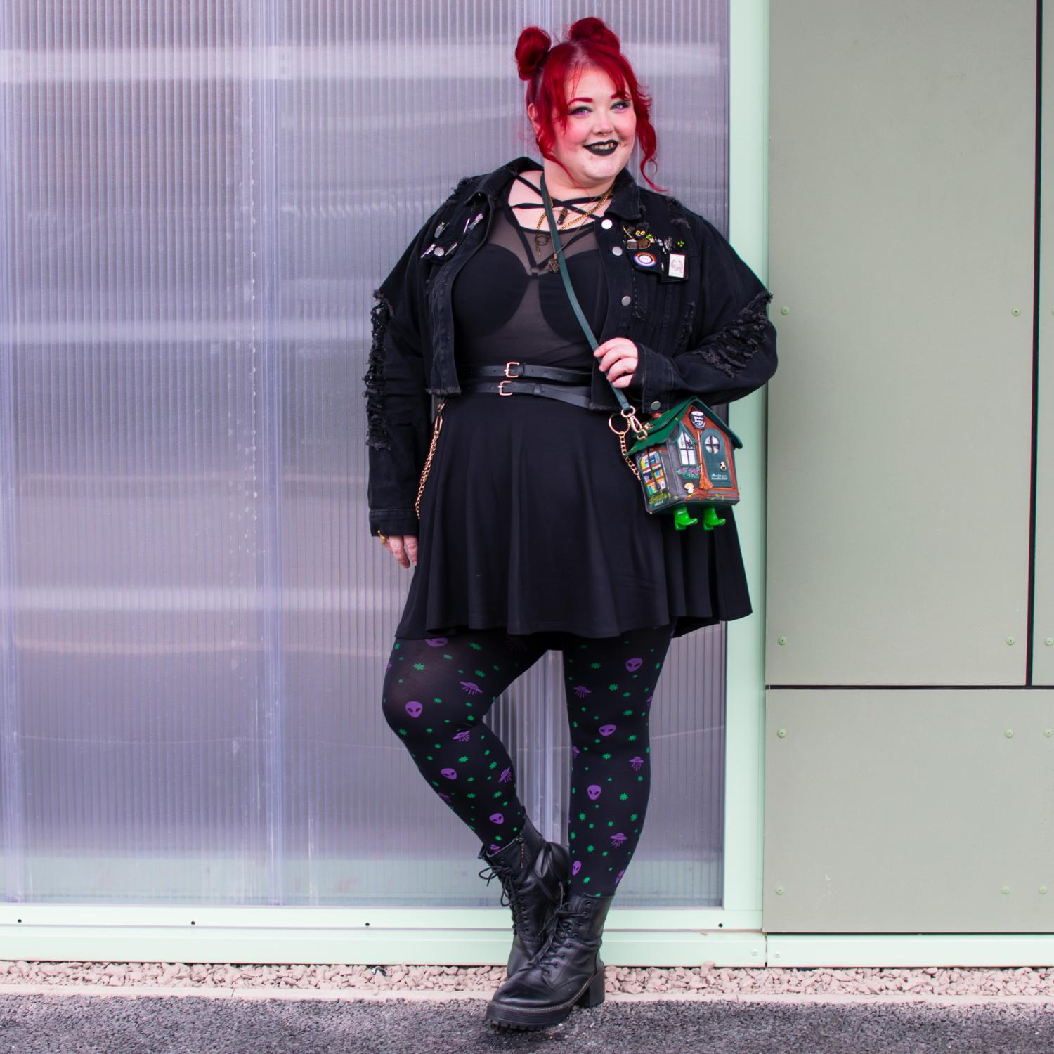 Opaque 80 Den Tights - Aliens – Snag US