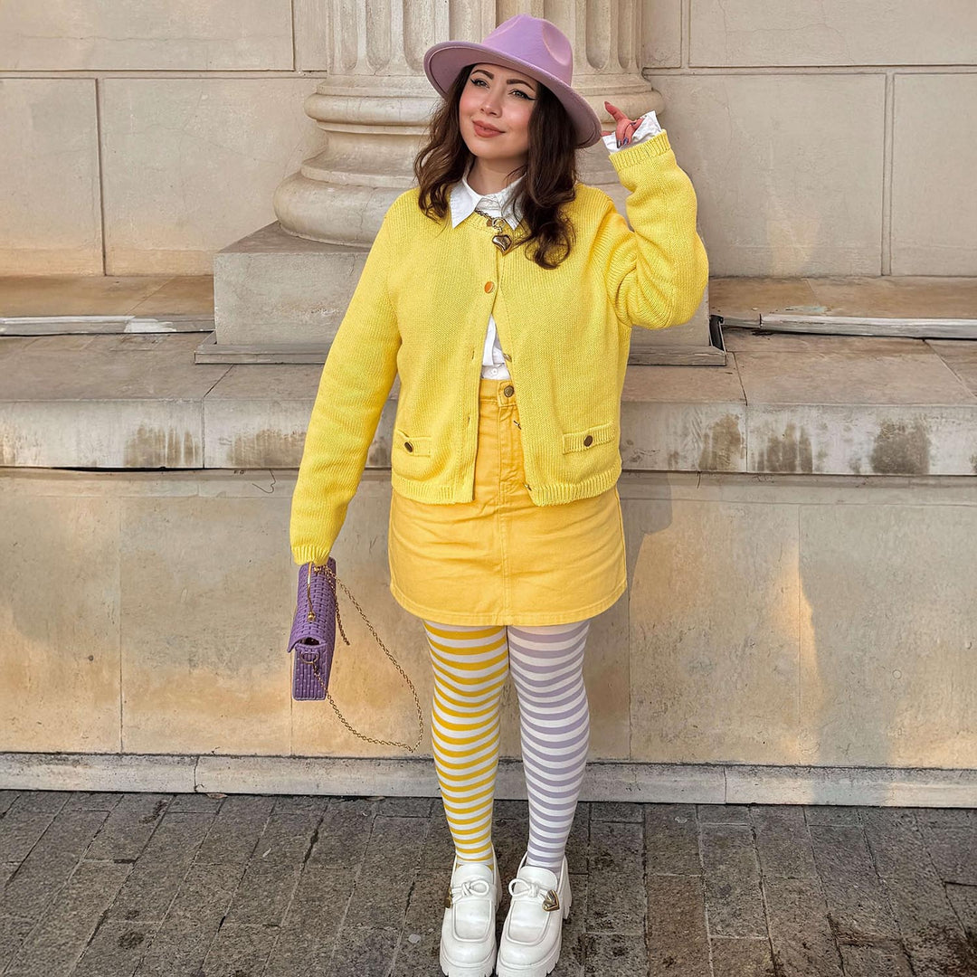 Duo Tights - Mellow Yellow - Tights & Clothes In Sizes 1-34 - Snag ...