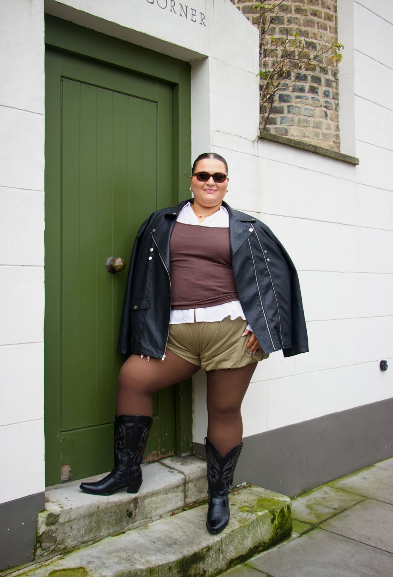 Semi-Opaque 50 Den Tights - Hot Chocolate