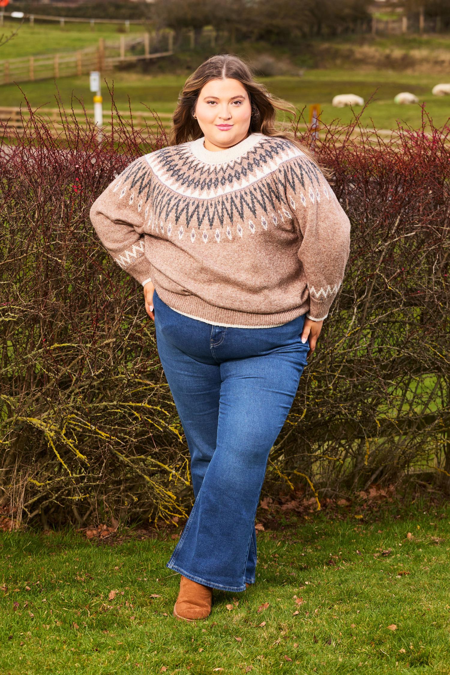 Organic Bootcut Jeans - Atlantic