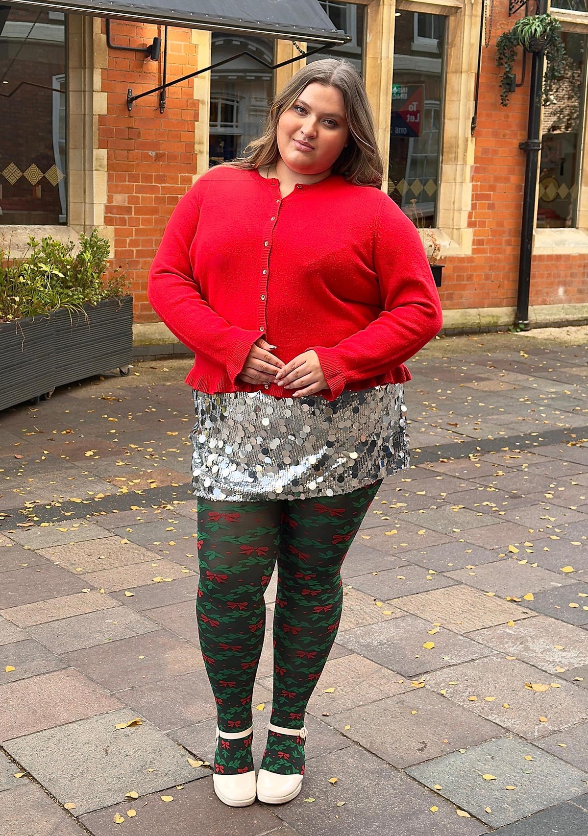 Holly Dolly Tights - Crocodile